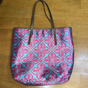 EUC Vibrant Patterned Tote Bag